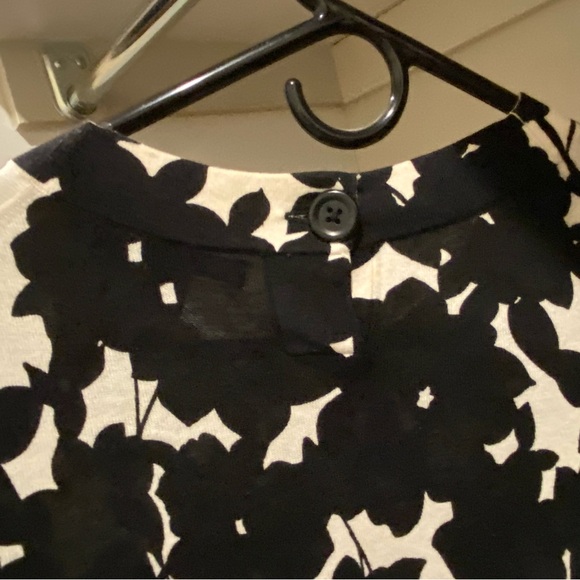 Banana Republic black and white dress size M - Picture 7 of 9